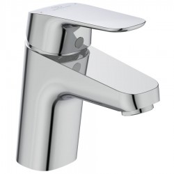 Wash basin tap Deck-mounted material: Brass mixer S size Without waste, color: Chrome surface: Glossy Deck-mounted