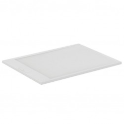 Shower tray Rectangular 120x80x3 material: Synthetic, color: White surface: Matt