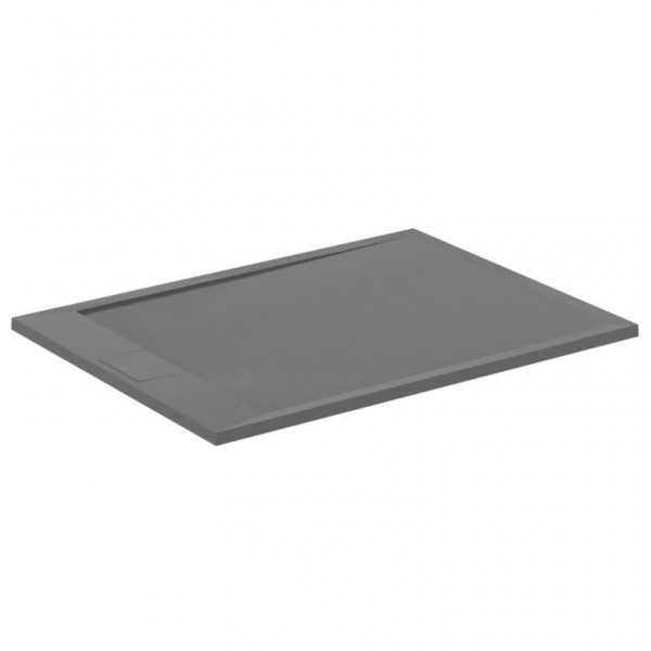 Shower tray Rectangular 120x80x3 material: Synthetic Concrete Grey, color: Grey surface: Matt Rectangular Shower tray Rectangular 120x80x3 material: Synthetic Concrete Grey, color: Grey surface: Matt Rectangular