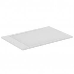 Shower tray Rectangular 120x90x3 material: Synthetic, color: White surface: Matt Rectangular