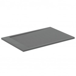 Ντουζιέρα ορθογώνια 120x90x3 από συνθετικό Concrete Grey, χρώμα: Γκρι επιφάνεια: Ματ Ορθογώνιες