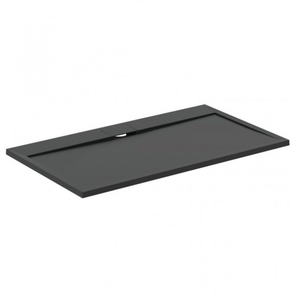 Ντουζιέρα ορθογώνια 140x80x3 από συνθετικό Jet Black, χρώμα: Μαύρο επιφάνεια: Ματ Ορθογώνιες Ντουζιέρα ορθογώνια 140x80x3 από συνθετικό Jet Black, χρώμα: Μαύρο επιφάνεια: Ματ Ορθογώνιες