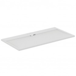 Shower tray Rectangular 160x80x3 material: Synthetic, color: White surface: Matt