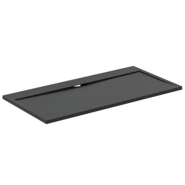 Ντουζιέρα ορθογώνια 160x80x3 από συνθετικό Jet Black, χρώμα: Μαύρο επιφάνεια: Ματ Ορθογώνιες Ντουζιέρα ορθογώνια 160x80x3 από συνθετικό Jet Black, χρώμα: Μαύρο επιφάνεια: Ματ Ορθογώνιες