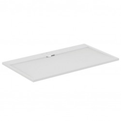 Shower tray Rectangular 160x90x3 material: Synthetic, color: White surface: Matt