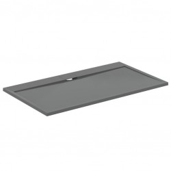 Shower tray Rectangular 160x90x3 material: Synthetic Concrete Grey, color: Grey surface: Matt Rectangular