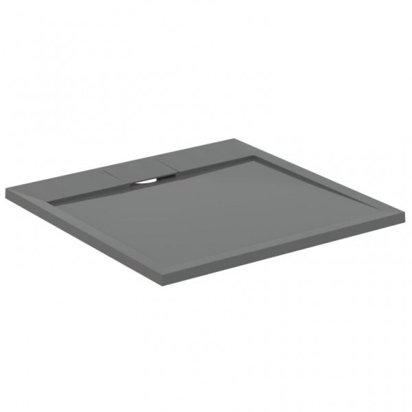 Ντουζιέρα τετράγωνη 80x80 από συνθετικό Concrete Grey, χρώμα: Γκρι επιφάνεια: Ματ Τετράγωνες Ντουζιέρα τετράγωνη 80x80 από συνθετικό Concrete Grey, χρώμα: Γκρι επιφάνεια: Ματ Τετράγωνες