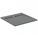 Shower tray Square 80x80 material: Synthetic Concrete Grey, color: Grey surface: Matt Square Shower tray Square 80x80 material: Synthetic Concrete Grey, color: Grey surface: Matt Square