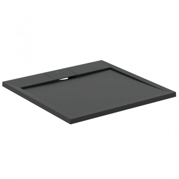 Ντουζιέρα τετράγωνη 80x80 από συνθετικό Jet Black, χρώμα: Μαύρο επιφάνεια: Ματ Τετράγωνες Ντουζιέρα τετράγωνη 80x80 από συνθετικό Jet Black, χρώμα: Μαύρο επιφάνεια: Ματ Τετράγωνες