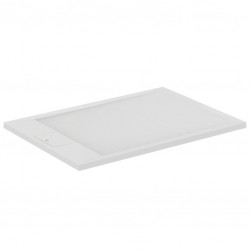 Shower tray Rectangular 100x70x3 material: Synthetic, color: White surface: Matt Rectangular