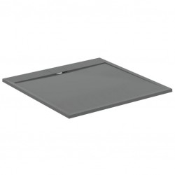 Shower tray Square 120x120 material: Synthetic Concrete Grey, color: Grey surface: Matt Square