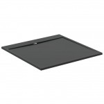 Shower tray Square 120x120 material: Synthetic Jet Black, color: Black surface: Matt Square Shower tray Square 120x120 material: Synthetic Jet Black, color: Black surface: Matt Square