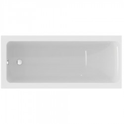Bathtub Rectangular 160x70 material: Acrylic, color: White no grab bars surface: Glossy Rectangular