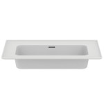 Washbasin for furniture 84x46 material: Porcelain With overflow Without hole, color: White surface: Glossy Furniture basins Washbasin for furniture 84x46 material: Porcelain With overflow Without hole, color: White surface: Glossy Furniture basins