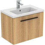 Washbasin for furniture 61x38,5 material: Porcelain With one hole With overflow, color: White surface: Glossy Furniture basins Washbasin for furniture 61x38,5 material: Porcelain With one hole With overflow, color: White surface: Glossy Furniture basins