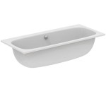 Bathtub Rectangular 180x80 material: Acrylic, color: White no grab bars surface: Glossy Rectangular