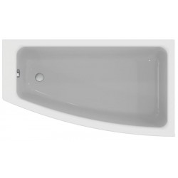 Bathtub Offset 160x90 material: Acrylic right surface: Glossy, color: White