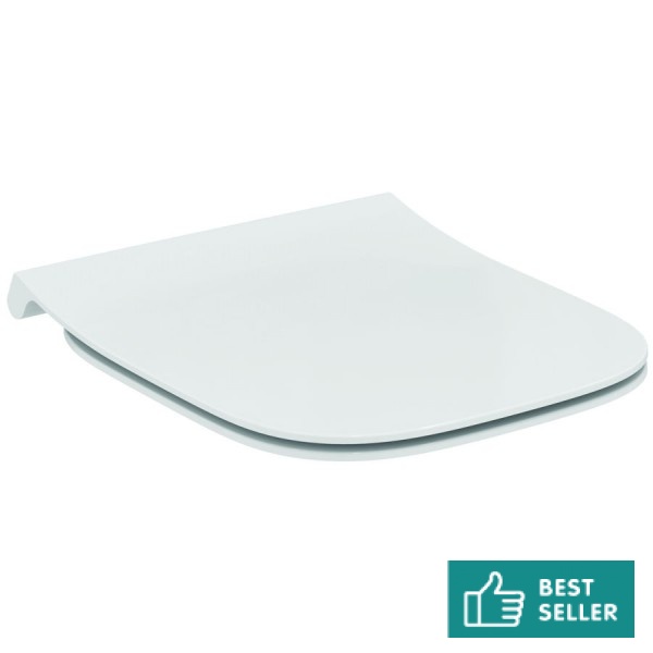 Κάλυμμα λεκάνης soft closing Sandwich slim, χρώμα: Λευκό Καλύμματα