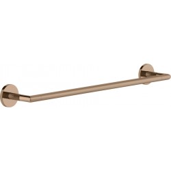 Πετσετοθήκη 45cm Copper PVD σταθερή από ορείχαλκο μονή, χρώμα: Μπρονζέ επιφάνεια: Γυαλιστερή Πετσετοθήκες