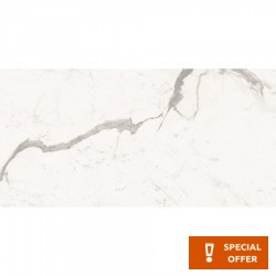 Πλακάκια δαπέδου 60x120 Ιταλίας, στυλ: μαρμάρου rettificato Α’ διαλογής επιφάνεια: Γυαλιστερή, απόχρωση: Λευκό/Γκρι Πλακάκια φόντο