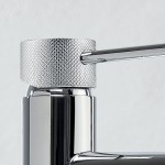 Μπαταρία νιπτήρος επικαθήμενη αναμεικτική από ορείχαλκο με βαλβίδα push-open  χαμηλή, χρώμα: Χρωμέ επιφάνεια: Γυαλιστερή Επικαθήμενες