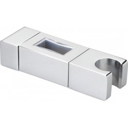 Shower holder For shower slider rail material: Brass, color: Chrome surface: Glossy