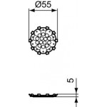Water pressure regulator material: Plastic Flow restrictors