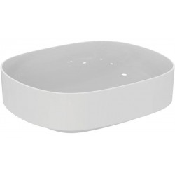 Washbasin Free standing 45x38x13 material: Porcelain Without hole Without overflow, color: White surface: Glossy Free standing