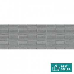 Border (listello) 25x75 Spain 1st choice naturale, 10mm rettificato surface: Matt, hue: Dark Grey Tile Liners (Listello)-Decore