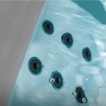 Mini pool 185x160 surface: Glossy, color: White Mini pools