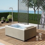 Mini pool 185x160 surface: Glossy, color: White Mini pools