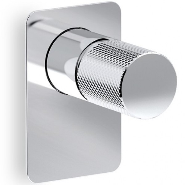 Shower tap Wall-mounted concealed - complete set 1 way material: Brass mixer With plate without hand shower, hose and holder, color: Chrome surface: Glossy Wall-mounted - external part Shower tap Wall-mounted concealed - complete set 1 way material: Brass mixer With plate without hand shower, hose and holder, color: Chrome surface: Glossy Wall-mounted - external part