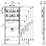 Installation element material: Steel Fixing kits