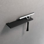 Shelve 30x9,7 material: Solid Surface, color: Black surface: Matt Shelves Shelve 30x9,7 material: Solid Surface, color: Black surface: Matt Shelves