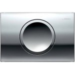Flush wall plates for concealed cistern material: ABS Mechanical with string single flush valve, color: Chrome surface: Glossy Flush plates
