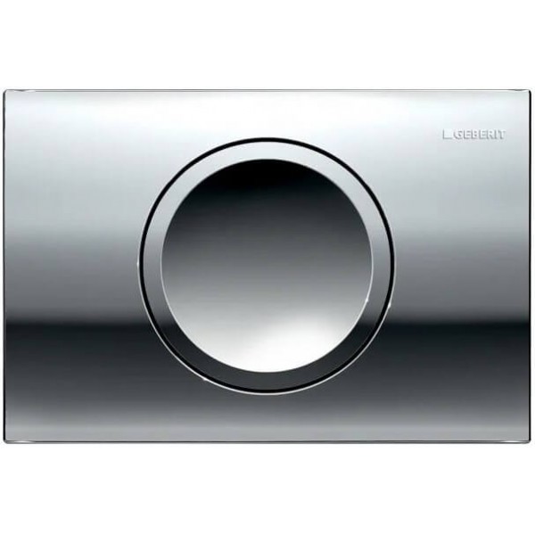 Flush wall plates for concealed cistern material: ABS Mechanical with string single flush valve, color: Chrome surface: Glossy Flush plates