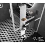 Sponge box material: Solid Brass Hanging Single, color: White surface: Matt Shower baskets Sponge box material: Solid Brass Hanging Single, color: White surface: Matt Shower baskets