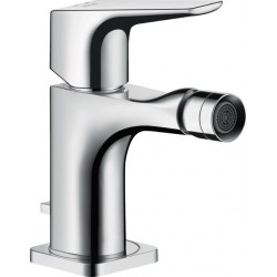 Bidet mixer material: Brass, color: Chrome surface: Glossy Deck-mounted