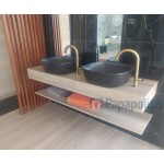 Πάγκος μπάνιου 160x47x12 από ξύλο επιφάνεια: Ματ χρώμα 1300, χρώμα: Ξύλο Οξυά Πάγκοι μπάνιου Πάγκος μπάνιου 160x47x12 από ξύλο επιφάνεια: Ματ χρώμα 1300, χρώμα: Ξύλο Οξυά Πάγκοι μπάνιου