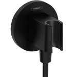 Shower holder Fixed With Outlet elbow material: Brass, color: Black surface: Matt Shower holders Shower holder Fixed With Outlet elbow material: Brass, color: Black surface: Matt Shower holders