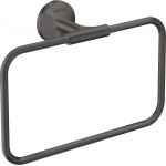 Towel ring closed material: Brass, color: Black 25x15, brushed black chrome surface: Brushed Towel rings Towel ring closed material: Brass, color: Black 25x15, brushed black chrome surface: Brushed Towel rings