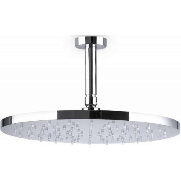 Shower head Ceiling-mounted 30x30 material: ABS, style: 1 spray, color: Chrome surface: Glossy Overhead showers Shower head Ceiling-mounted 30x30 material: ABS, style: 1 spray, color: Chrome surface: Glossy Overhead showers