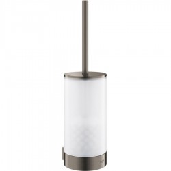 Πιγκάλ (Σκουπάκι) από ορείχαλκο επίτοιχος τύπος brushed hard graphite, χρώμα: Γκρι επιφάνεια: Βουρτσισμένη