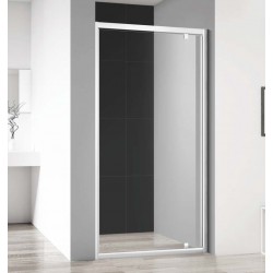 Shower enclosure Linear 70x185 6mm opening surface: Glossy, color: Chrome