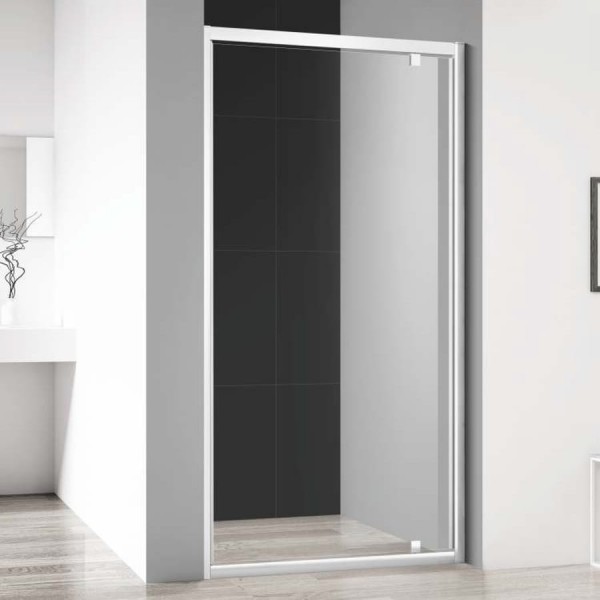 Shower enclosure Linear 80x185 6mm opening surface: Glossy, color: Chrome Linear Shower enclosure Linear 80x185 6mm opening surface: Glossy, color: Chrome Linear
