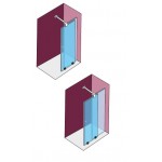 Shower enclosure Linear 180x200 8mm sliding surface: Glossy, color: Chrome Shower enclosure Linear 180x200 8mm sliding surface: Glossy, color: Chrome