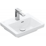 Νιπτήρας ένθετος 45x37 από πορσελάνη white alpin με μία οπή με υπερχείλιση, χρώμα: Λευκό επιφάνεια: Γυαλιστερή Ένθετοι