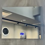 Καθρέπτης, σχήμα: Ορθογώνιο 100x80 από κρύσταλλο με περιμετρικό φωτισμό LED & οθόνη touch Καθρέπτες μπάνιου Καθρέπτης, σχήμα: Ορθογώνιο 100x80 από κρύσταλλο με περιμετρικό φωτισμό LED & οθόνη touch Καθρέπτες μπάνιου