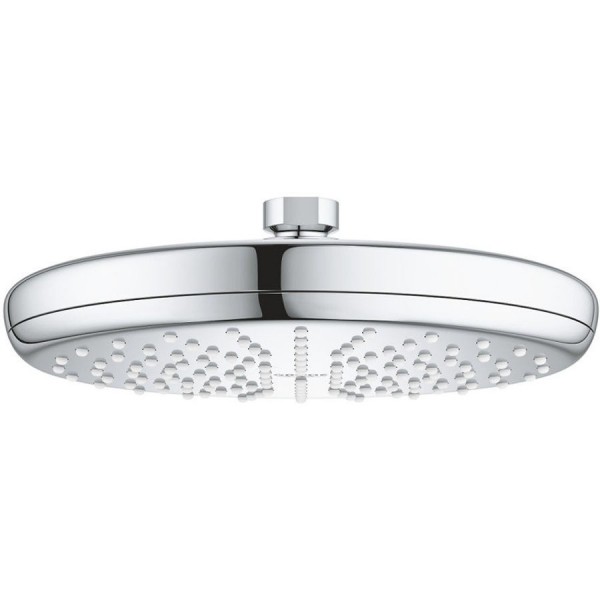 Shower head Wall-mounted / Ceiling-mounted 21x21 material: ABS, style: 1 spray, color: Chrome surface: Glossy Overhead showers