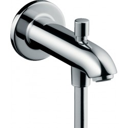 Spout (Nozzle) 15,2cm Wall-mounted material: Brass, color: Chrome surface: Glossy Bath spouts